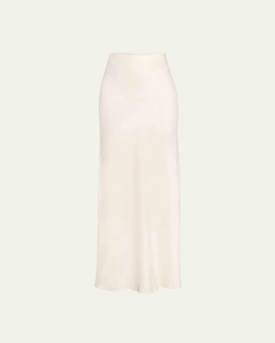 Maxi Pull-On Bias Skirt